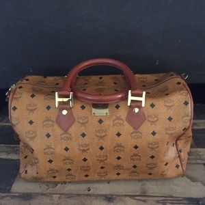 Authentic MCM Vintage Boston Bag